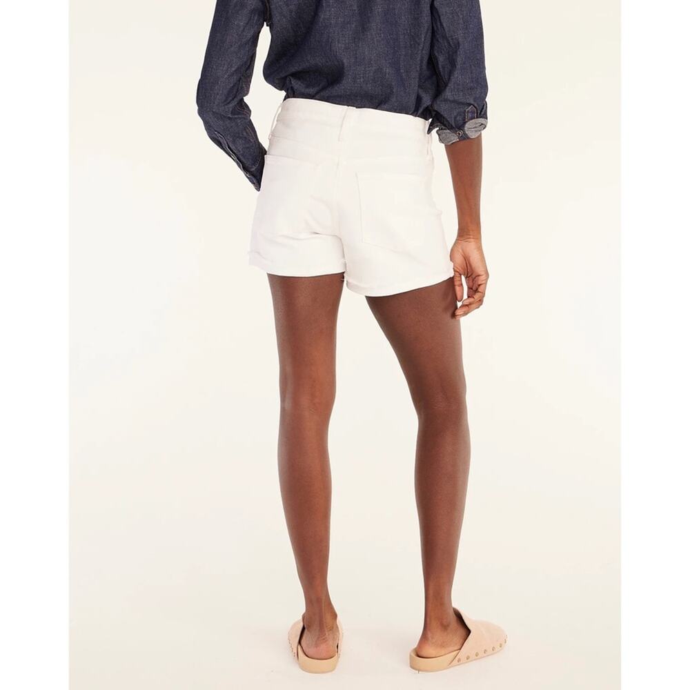 J. Crew Denim 4" Cut-Off Shorts in White - Picture 10 of 10